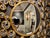 Global Views Modern Gold Aquarius Wall Mirror For Sale In Atlanta - Image 6 of 6