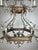 Metal 1930s Monumental Two-Tiered 12-Light Silvered Chandelier W/ Crown For Sale - Image 7 of 16