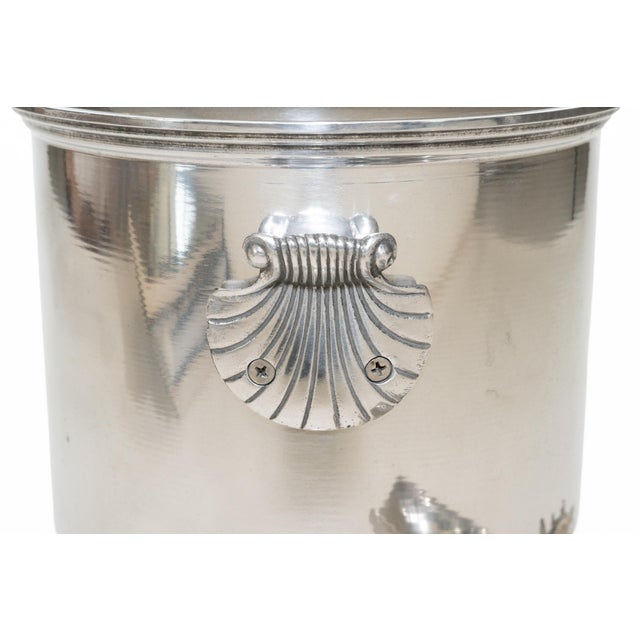 Georges Briard Vintage Georges Briard Coastal SeaHorse and Shell Ice Bucket With Ice Scooper, 1960's For Sale - Image 4 of 18