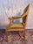 Louis XVI Style Leather Office Chair For Sale - Image 4 of 7