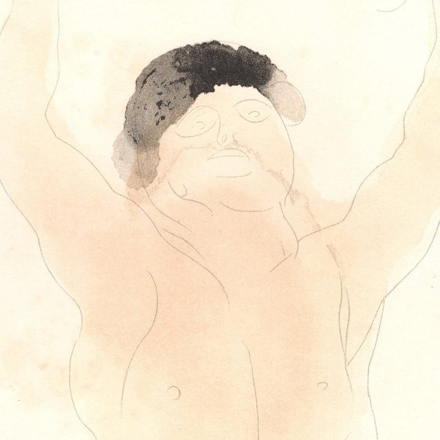 Rodin, Je ne suis pas le premier venu\., Nude, Original Lithograph, 1902 For Sale - Image 4 of 8
