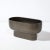 Late 20th Century Modernist Bronze Hue Ceramic Orchid Vase/Occasional Bowl For Sale - Image 9 of 13