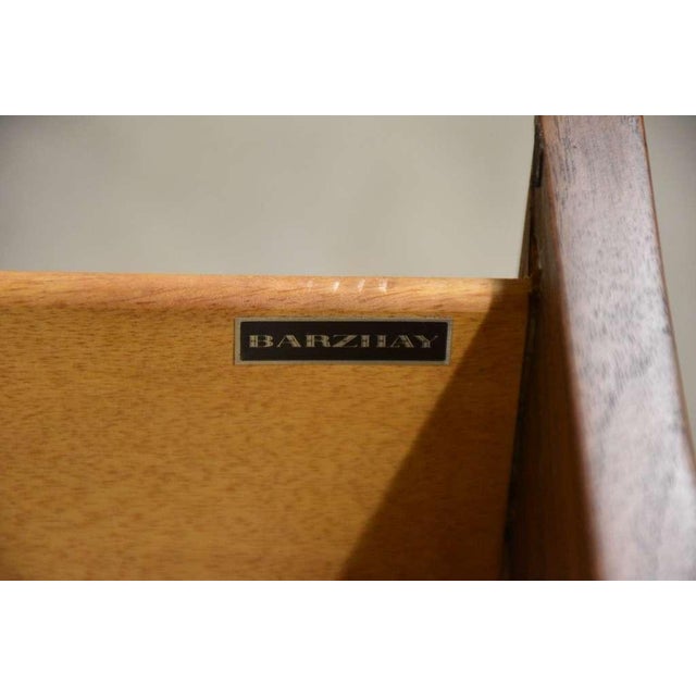 1960s Walnut Tall Armoire Dresser by Barzilay For Sale - Image 14 of 14