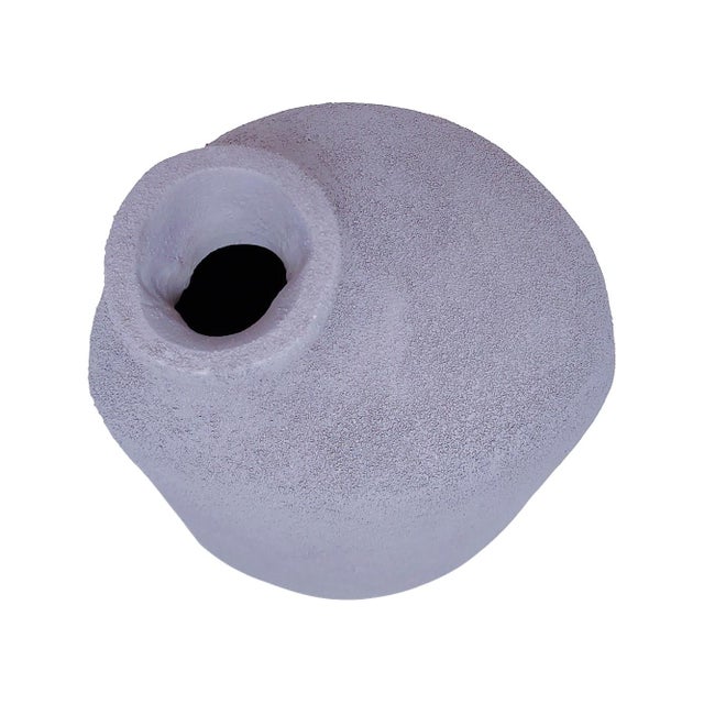 Gray Rubble Vase Small For Sale - Image 8 of 11