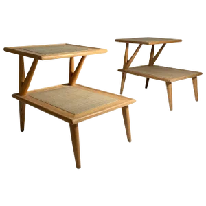 Jack Van Der Molen Step End Tables - a Pair