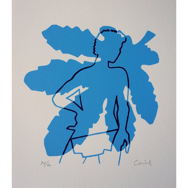 Jean Coulot, L'Homme et le Chêne, Screen Print For Sale