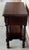 Black Pair of Spanish Nightstands With One Drawer and Low Shelve For Sale - Image 8 of 13