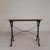 Bistro Table with Oak Top on a Cast Iron Frame, 1930s For Sale - Image 6 of 18