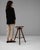1920s French Adjustable Swivel Stool With Tripod Base For Sale - Image 17 of 18
