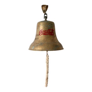 Vintage Coca-Cola Brass Bell For Sale