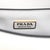 Animal Skin Prada White Soft Calfskin Triangle Logo Gold Hardware Flap Shoulder Bag For Sale - Image 7 of 8