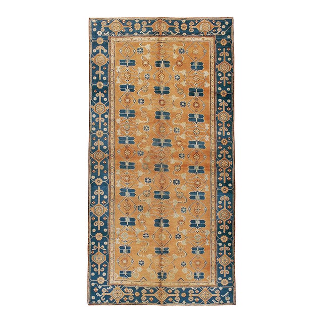 Galerie Shabab Collection Early 20th Century East Turkestan Samarkand Rug For Sale