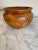 Vintage 1970s Live Edge Handcarved Olivewood Burl Bowl For Sale - Image 4 of 11