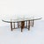 1980s McGuire Attributed Coastal Modern Bamboo & Laced Rawhide Racetrack Dining Table For Sale - Image 15 of 15
