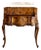 Antique Burr Walnut Fall-Front Bureau Desk in the Queen Anne Revival Style For Sale