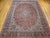 "This exquisite Early 20th Century Persian Kashan Rug features a classic Kashan ""garden"" floral pattern, meticulously...