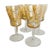 Antique Art Deco Bohemian Amber Glass Decanter Set, 1920s, Set of 7 For Sale - Image 4 of 13
