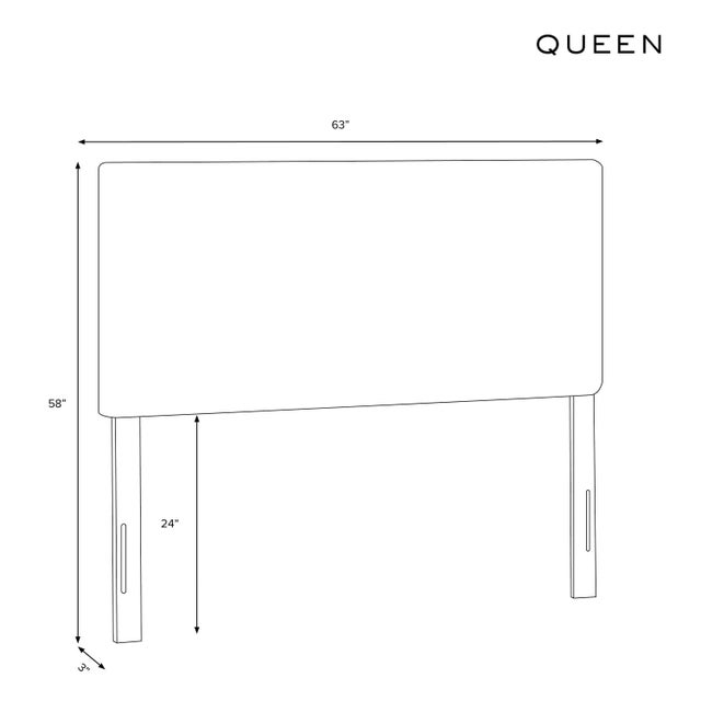 Not Yet Made - Made To Order Monroe Olive Velvet Headboard, Queen For Sale - Image 5 of 5