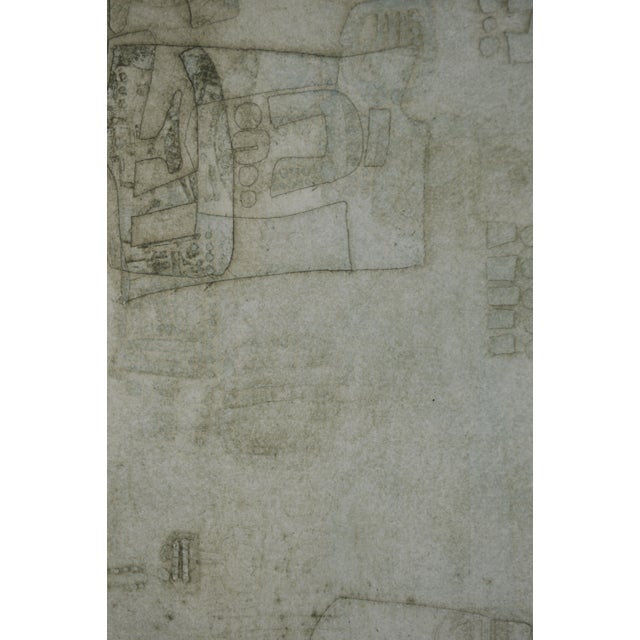 Mid 20th Century Mid 20th Century Shoichi Hasegawa Original Etching Signed Ap For Sale - Image 5 of 7