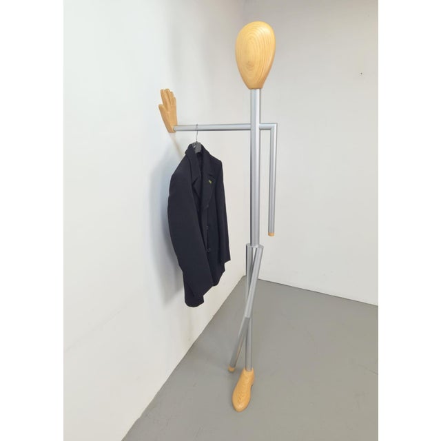 Vintage Wall-Mounted Coat Hanger, 1980s For Sale - Image 9 of 15