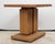 Brown Bespoke Cerused Oak and Parchment Table in the Dupre Lafon Manner For Sale - Image 8 of 10