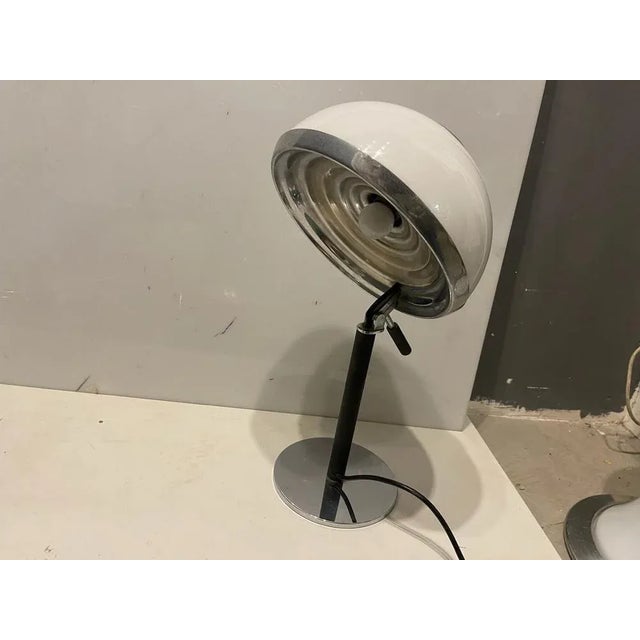 Plastic Mid-Century Bino Table Lamp attributed to Gregotti & Meneghetti & Stoppino for Candle, 1970s For Sale - Image 7 of 9