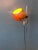 Mid-Century Orange Eyeball Floor Lamp For Sale - Image 5 of 12