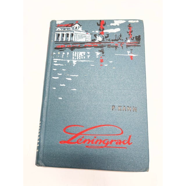 Blue Vintage Travel Book Set/3 For Sale - Image 8 of 13