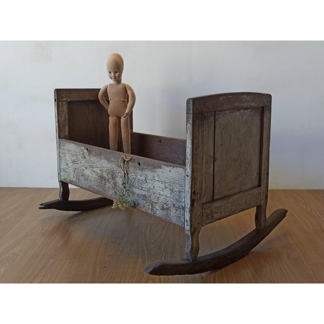 Vintage Cradle, 1930s For Sale - Image 15 of 18