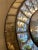 Glass Large Distressed Oval Cushion Panelled Mirror, 2010s For Sale - Image 7 of 10