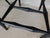Custom Black Distressed Hoop Back Windsor Style Counter Height Stools - A Pair For Sale - Image 14 of 17