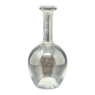 Early 20th Century Baccarat Rabelais Crystal Decanter, Small For Sale