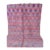 Pink Grey Purple Diamond Handwoven Wool Moroccan Rug For Sale
