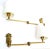 Mid-Century Modern Maison Charles Swing Arm Bronze Sconces French Mid-Century Modern, Set For Sale - Image 3 of 13