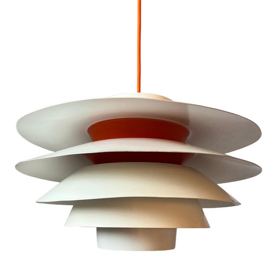 Verona Pendant Lamp by Svend Middelboe for Nordisk Solar For Sale