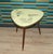 Metal Asian Gold Cocktail Table with Cream-Colored Glass Top, 1960s For Sale - Image 7 of 13