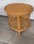 1980s Vintage Oval Rattan Wicker Cane Side Table For Sale - Image 13 of 13