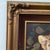 Goldenrod Vintage Wildlife Oil Painting on Canvas "Leopard Cub" Signed Framed For Sale - Image 8 of 12