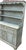 Wood Vintage Willet Hutch in Custom Chateau Silvery Sage For Sale - Image 7 of 11