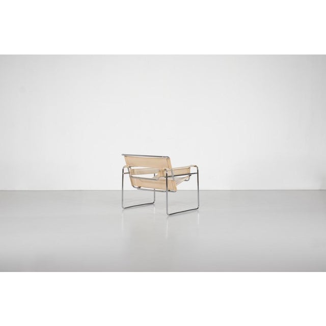 B3 Wassily Armchair in Fabric by Marcel Breuer for Gavina, 1970s For Sale - Image 12 of 14