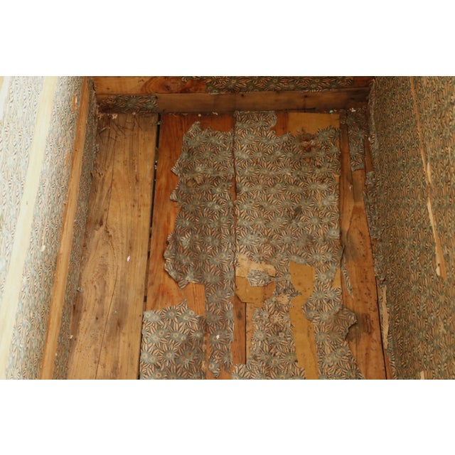 Early 20thC Flat Top Steamer Trunk For Sale - Image 12 of 14