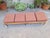 Large Francesco Giuseppe Series Bench with Brick Bouclé Seat by Luigi Caccia Dominioni for Azucena, 1950s For Sale - Image 11 of 16