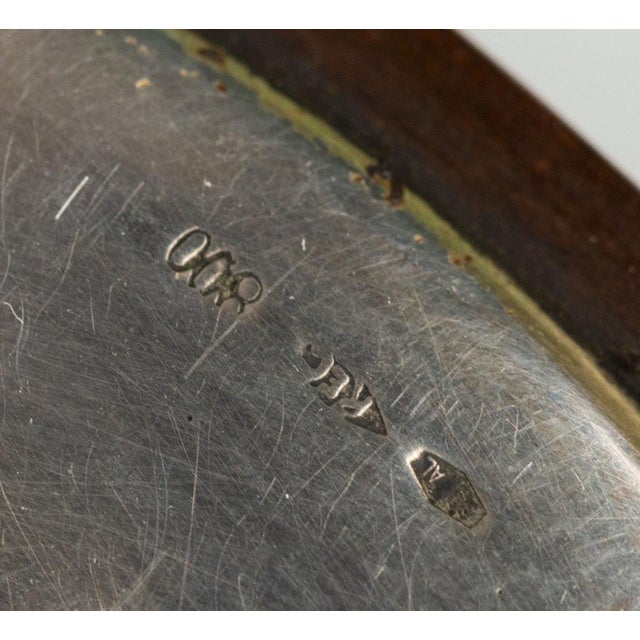 Brown Art Deco Appetizer Tray, 1930s For Sale - Image 8 of 10