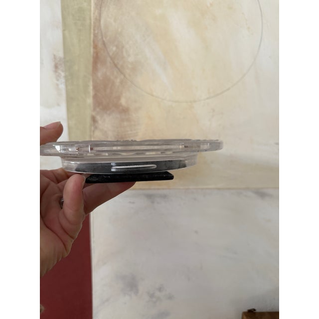 Waterford Marquis by Waterford Crystal Picture Frame Floral Glass Frame Made in Austria For Sale - Image 4 of 12