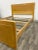 Late 20th Century Vintage Thomasville Mid Century Blonde Art Deco Style Full Size Bed For Sale - Image 5 of 9