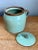 Celadon Vintage Maine Handcrafted Ceramic Storage Jar For Sale - Image 8 of 12