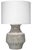Gray Jamie Young Masonry Ceramic Table Lamp For Sale - Image 8 of 8