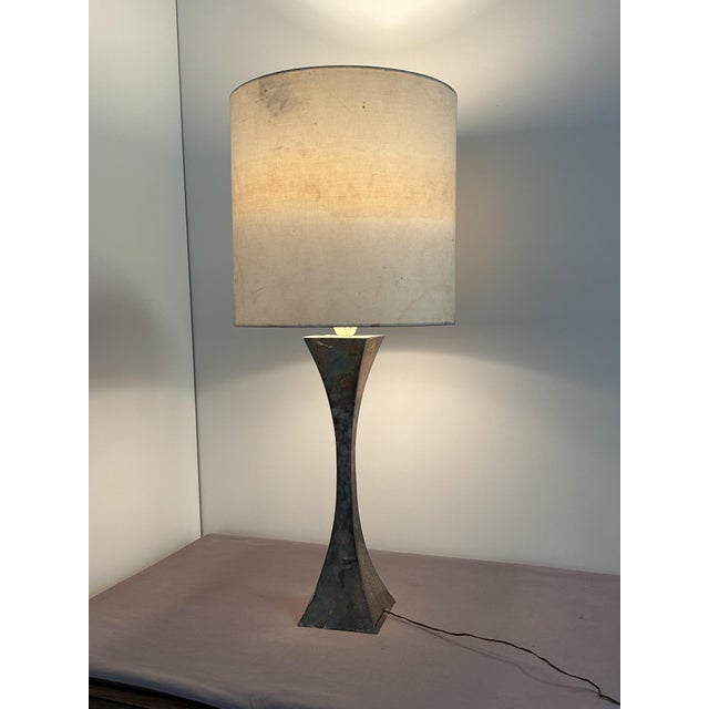 1970s Vintage Grillo and Montagna Pyramid Table Lamp, 1970s For Sale - Image 5 of 10
