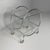 Italian Modern Cart in Steel and Glass with Casters, 1970s For Sale - Image 6 of 15