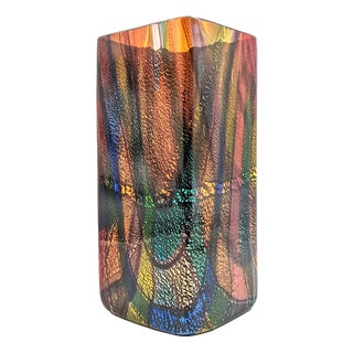 Murano Glass Vase by Ercole Barovier for Barovier & Toso, 1960s For Sale